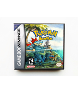 Pokemon Neon Blue Game / Case - Gameboy Advance (GBA) USA Seller - £14.94 GBP+