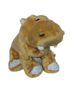 Ganz Webkinz Tan Mud Hippo Plush Stuffed Animal HM384 No Code 9&quot; - $28.46 CAD