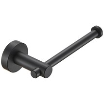 Toilet Paper Holder Matte Black Thicken Space Aluminum Toilet Roll Holde... - $1,020.84 MXN