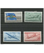 Germany 1956 Mi 512-5 MH Airplane - £7.73 GBP