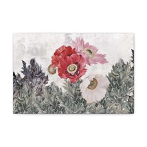 Poppies Flowers Illustration Flower Canvas Wall Art for Home Decor Ready-to-Han - £72.13 GBP+