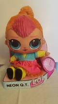 L.O.L. Surprise Neon Q.T. Large Plush Doll 14&quot; Doll NEW - £23.91 GBP