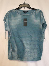 MSRP $70 Ralph Lauren Striped T-Shirt Provincial Blue Size XS - £11.05 GBP