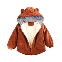 2020 Winter Warm Outerwear jacket For Kids  New Boys Girls Plus Velvet Hooded Wa - £61.69 GBP