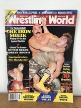Vtg March 1987 Wrestling World The Iron Sheik Butch Reed Adrian Adonis M... - $19.99