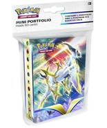 New POKEMON TCG Mini PORTFOLIO + 1 BOOSTER PACK Sword &amp; Shield - Brillia... - £7.11 GBP