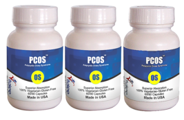 PCOS-Polycystic Ovarian Syndrome Economy Pack (60ct 3 Bottle) - £110.93 GBP