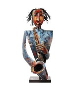 Empire Art Direct PMOS-20101-3619 The Saxophonist Primo Mixed Media Scul... - £451.06 GBP
