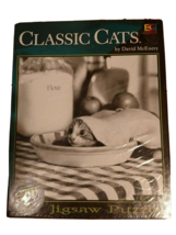 Classic Cats Puzzle &quot;Kitty Pie&quot; by David McEnery 1999 18x18 529 pieces NIB - £9.35 GBP