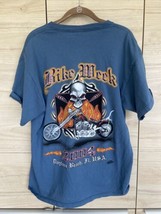 Daytona Beach Bike Week 2004 Biker Men’s T Shirt Size L #m51 - $11.30