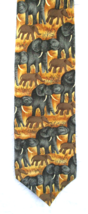 Stonehenge Jimmy V Valvano Collection One Mens Silk Tie Grown and Baby E... - $18.99