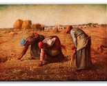 The Gleaners Painting by Jean-François Millet UNP DB Postcard W22 - $3.91