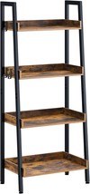 Industrial Bookcases, Freestanding Display Plant Shelves With Metal Fram... - $77.92