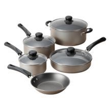 9-Piece Non-Stick Cookware Set, Champagne - £39.57 GBP