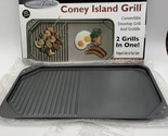 Coney Island Grill by Gourmet Trends - Convertible Stovetop Grill NEW IN... - $25.64