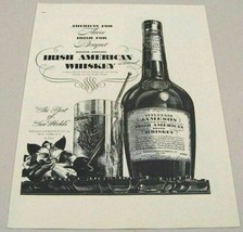 1937 Print Ad William Jameson Irish American Whiskey Fancy Bottle - £8.59 GBP