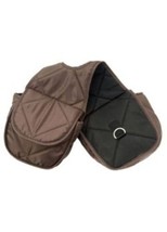 Pommel Horn Saddle Bag Jacks Nylon Quilted Insulated - Choice of Black o... - £15.73 GBP