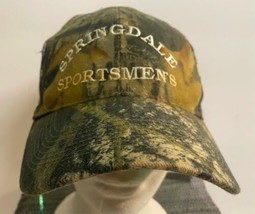 Classic Springdale Sportsman&#39;s Baseball Type Hat In Camo Pattern Pre-Owned - £10.12 GBP