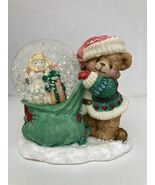 Santa Bear Christmas Snow Globe - $24.83 CAD