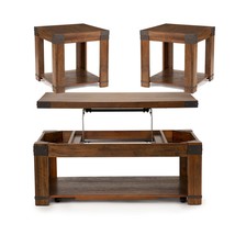 Arusha 3-Piece Brown Table Set - Dining Room Furniture - $827.99