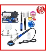 High Power Soldering Iron Set with Precision Temp Control for Electronic... - $70.23 CAD