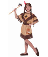 FORUM NATIVE AMERICAN PRINCESS GIRL REENACTMENT/HOLIDAY COSTUME SIZE SMA... - $28.09 CAD