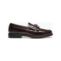 Nunn Bush Keaton Moc Toe Tassel Slip On Shoes Burgundy Multi 84198-641 image 7