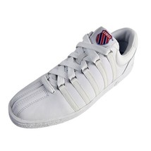 K-Swiss Classic Varsity Low White Shoes Sneakers 80100 Size 3.5 Y = 5 Women - £42.35 GBP