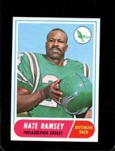 1968 TOPPS #136 NATE RAMSEY EX EAGLES *X60486 - £1.76 GBP