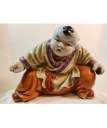 Vintage Hand Painted Ceramic Samurai Warrior Figurine/ Statue Collectibl... - £184.21 GBP