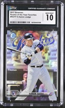 2017 - Bowman - MLB - New York Yankees - Aaron Judge - #ROYF-9 CGC 10 - Rookie - £133.67 GBP