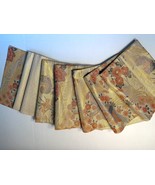 Luxury Japanese Kimono Silk Sash Belt, Fukuro Obi Saga Nishiki Flowers a... - $2,403.44 MXN
