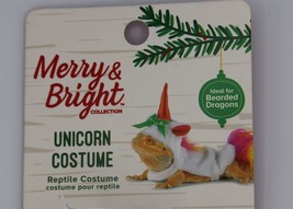 Merry and Bright Bearded Dragon Unicorn Costume - £3.94 GBP