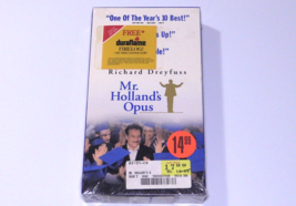 Mr. Hollands Opus (Factory Sealed VHS 1995) Richard Dreyfuss, Glenne Headly - £6.95 GBP