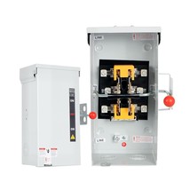 100 Amp Generator Transfer Switch, 45000 W Dual Power Double-Throw Manual - $2,508.50 MXN