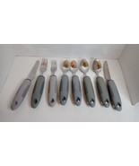 Special Supplies Adaptive Utensils 8-Pc Set  Stainless Steel - £13.18 GBP