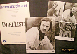 Ridley Scott:Dir:Harvey Keitel (The Duellists) ORIG,1977 Movie Presskit - £192.50 GBP