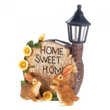2 - Solar Home Sweet Home Bunnies ( Set of Two Units) - £50.90 GBP