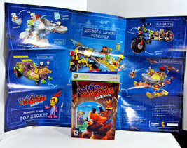 Instruction Manual &amp; Poster Only Banjo Kazooie Nuts &amp; Bolts XBOX 360 No Game - £7.61 GBP