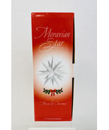 Moravian Star White 12&quot; Illuminated Hanging Bethlehem Star~Advent &amp; Chri... - $25.73