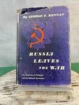 1956 Russia Leaves The War Hardcover George F. Kennan Soviet American Relations - £15.51 GBP