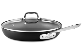 All-Clad HA1 Nonstick 10 Inch Fry Pan with Lid - $52.35