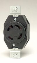 Leviton 2730 30 Amp, 480 Volt- 3PY, Flush Mounting Locking Receptacle, - $38.74