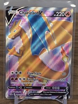 Charizard V SWSH050 | Full Art Pokemon Card | Black Star Promo - £5.45 GBP