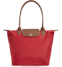 Longchamp Le Pliage Small Nylon Tote Shoulder Bag ~NWT~ Red - £89.03 GBP
