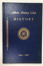 History of the ROTARY Club - ATHENS, Georgia GA 1950-1960 admins, presid... - £10.94 GBP