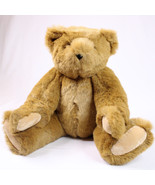 Vintage The Vermont Teddy Bear Company 14&quot; Jointed Plush Stuffed Brown B... - £12.16 GBP