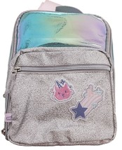 More than Magic ~ Glittery ~ Metallic ~ Insulated Lunch Bag ~ Front Pocket - £17.93 GBP