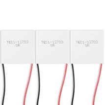 Alinan 3pcs TEC1-12703 Semiconductor Refrigeration Tablets TEC1-12703 12... - £25.16 GBP