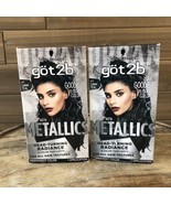 (2) Schwarzkopf Got2b Metallics Permanent Hair Color - M75 Cosmic Teal - $19.21 CAD